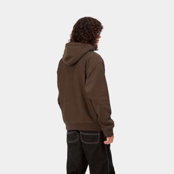 Carhartt American Script Hoodie Bruin