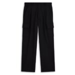 Drôle De Monsieur Flanelle Cargo Broek Zwart