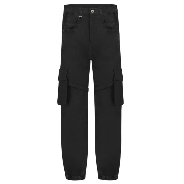 Flâneur Cargo Broek Zwart