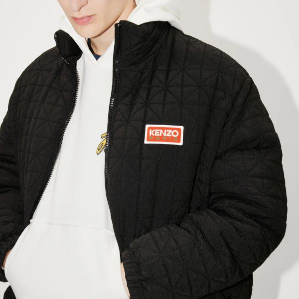 Kenzo Sashiko Stitch Down Puffer Zwart