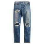 Rhude Boxer Denim Jeans Blauw