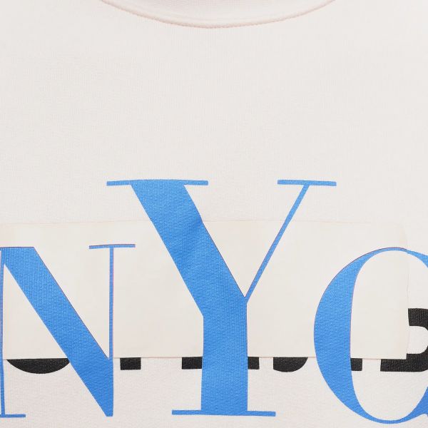 Heron Preston NYC Censored Sweater Off White