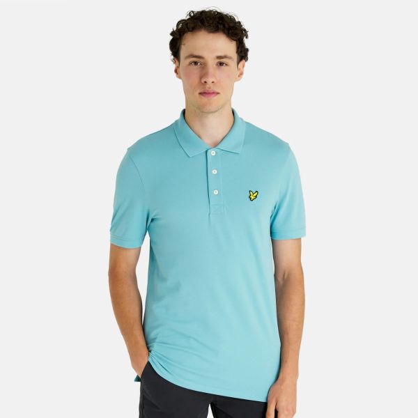 Lyle & Scott Plain Polo Blauw