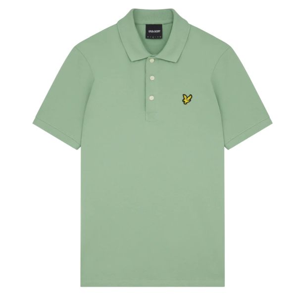 Lyle & Scott Plain Polo Groen