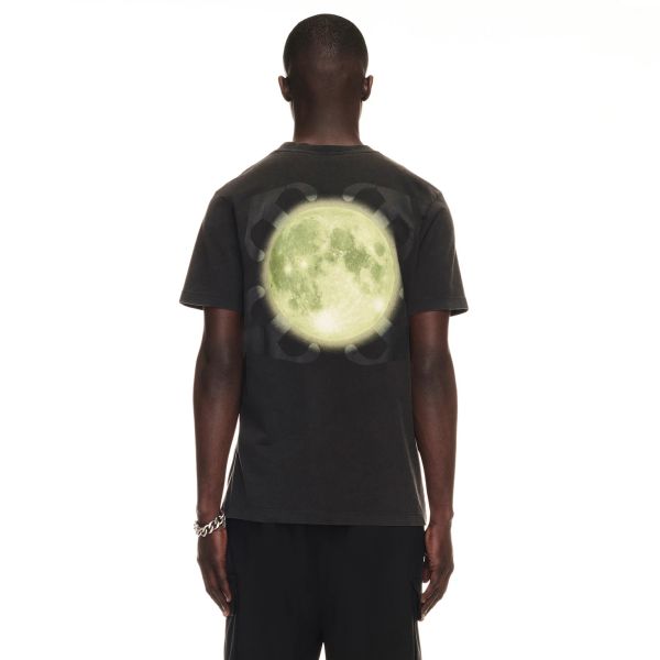 Off-White Super Moon Arrow Slim T-shirt Zwart
