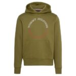 Tommy Hilfiger Monotype Roundall Hoodie Groen