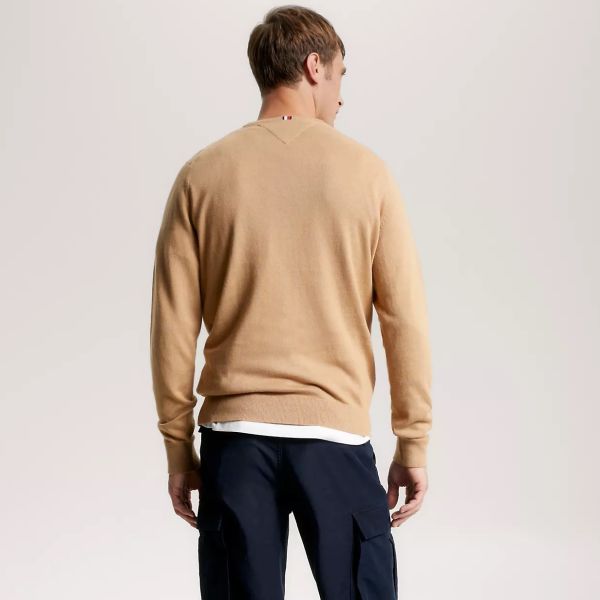 Tommy Hilfiger Organic Sweater Bruin