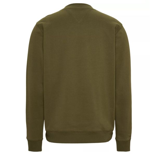 Tommy Jeans Regular Entry Graphic Sweater Donker Groen