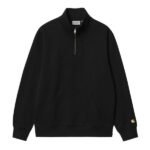 Carhartt Chase Neck Zip Sweater Zwart
