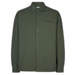 Samsøe Samsøe Poul Overshirt Donker Groen