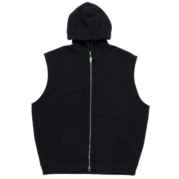 New Amsterdam Surf Association Full Zip Sleeveless Vest Zwart