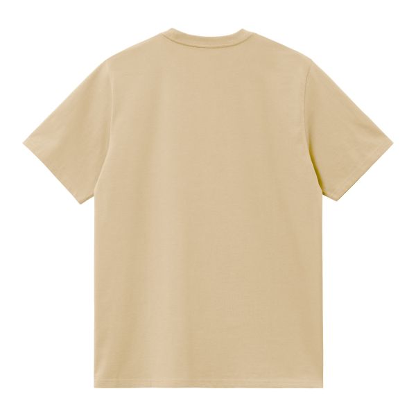 Carhartt American Script T-shirt Geel/Beige
