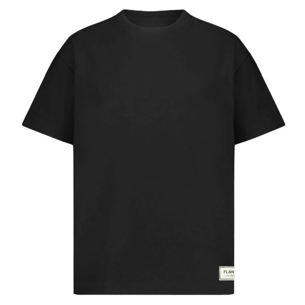 Flâneur Atelier Bottom T-shirt Zwart