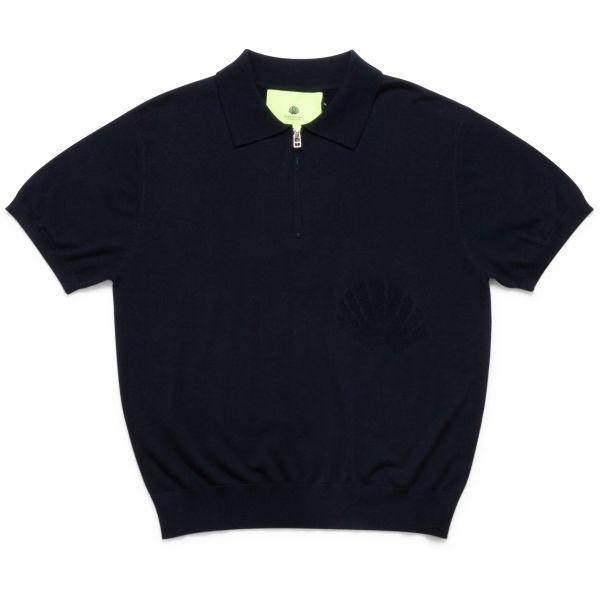 New Amsterdam Surf Association Zip Polo Zwart