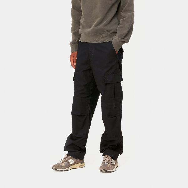 Carhartt Regular Cargo Broek Zwart