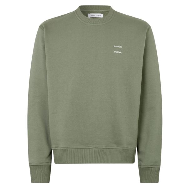 Samsøe Samsøe Joel Sweater Donker Groen