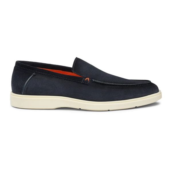 Santoni Botanist Loafers Donker Blauw