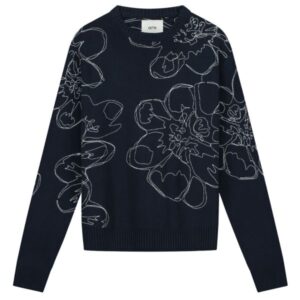 Arte Antwerp Flower Strickpullover Marine