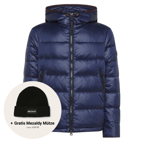 peuterey honova jas donker blauw