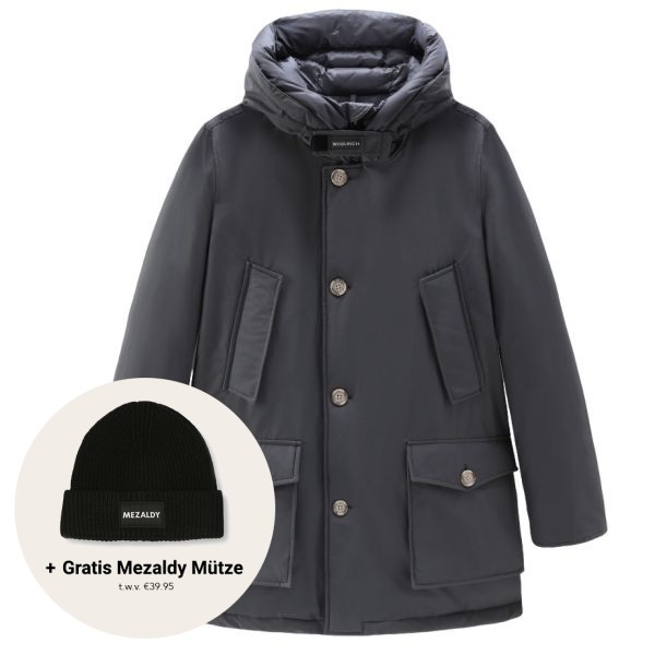 woolrich arctic parka grijs