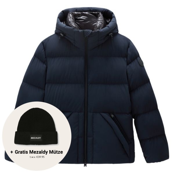 woolrich sierra supreme down jas navy