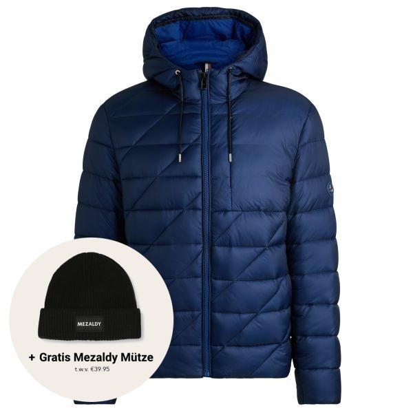 boss calleas jas blauw