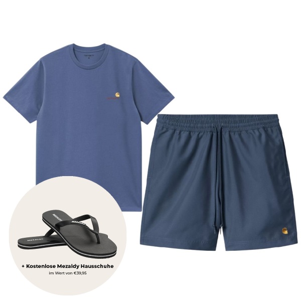 Carhartt chase sommerset blau