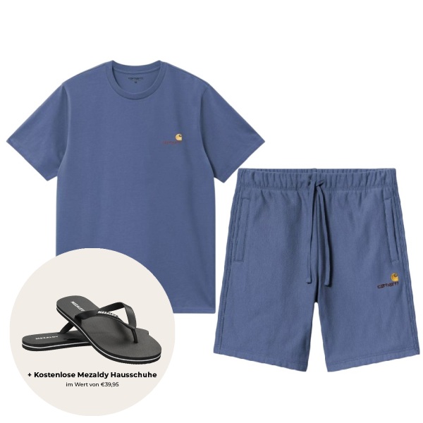 carhartt american script sommerset blau